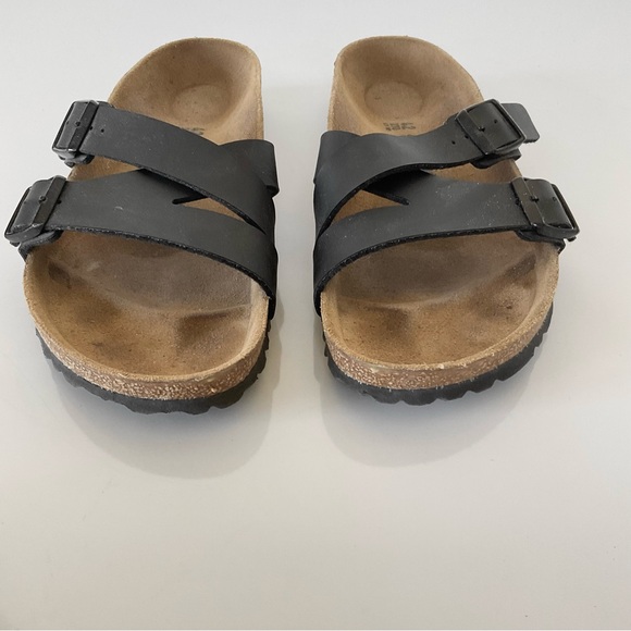 Birkenstock, black sandals - Picture 4 of 12